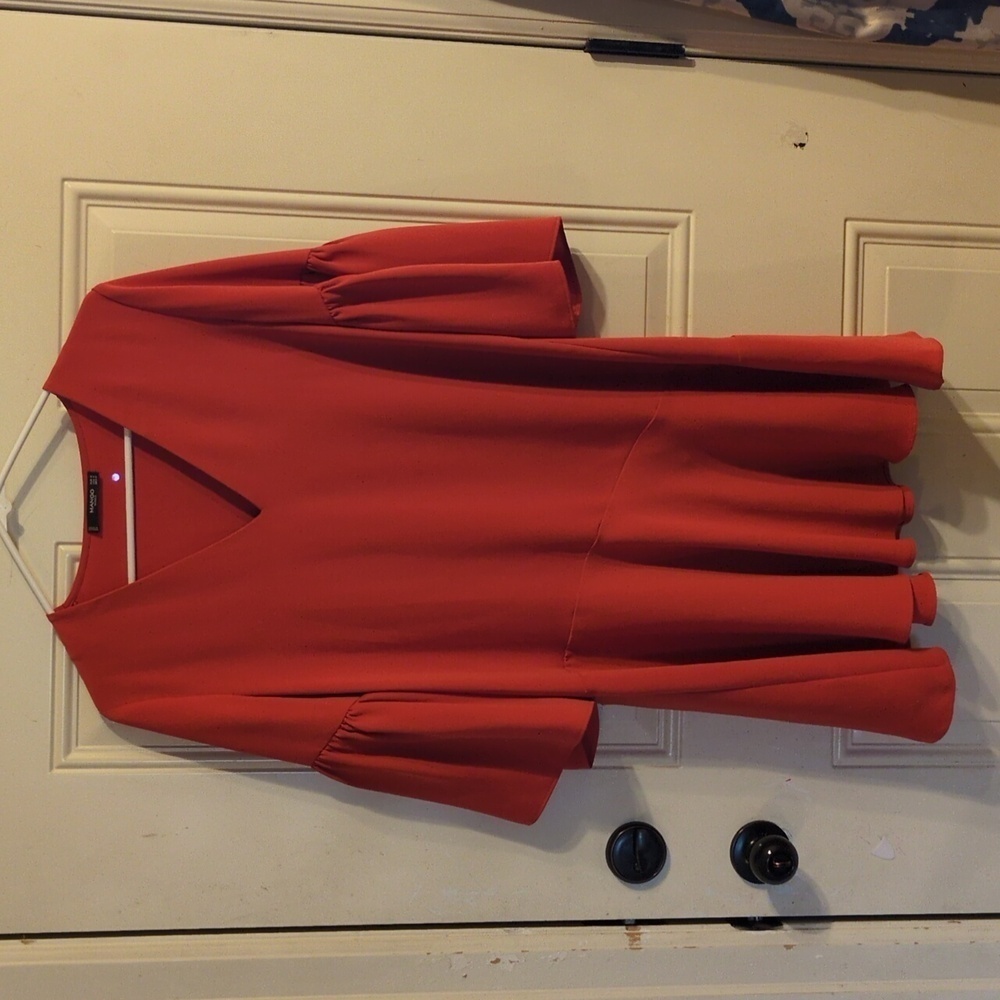 Unleash Your Inner Boldness with The Vibrant Orange Mango Mini Dress - 6 - Picture 1 of 15